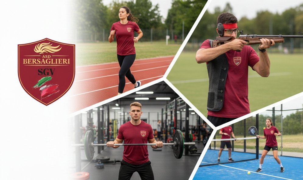 Le discipline: corsa, tiro, crossfit e padel